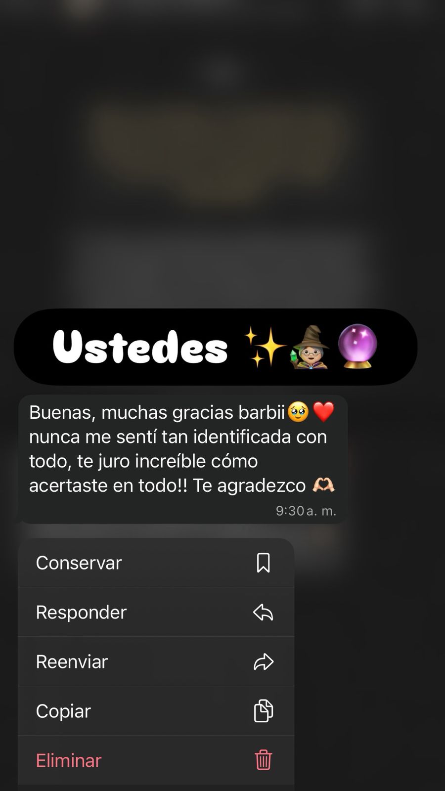Testimonio