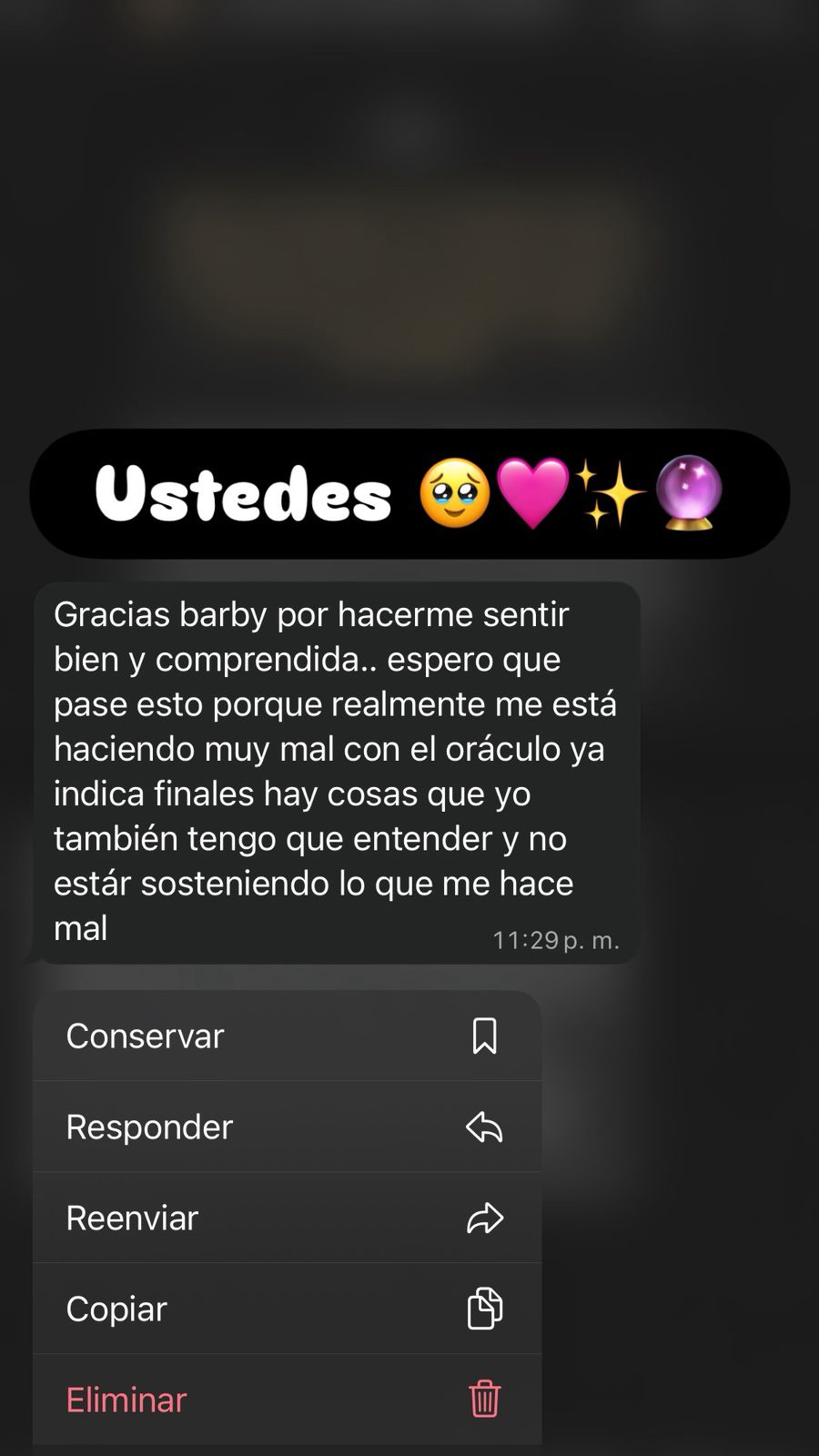 Testimonio