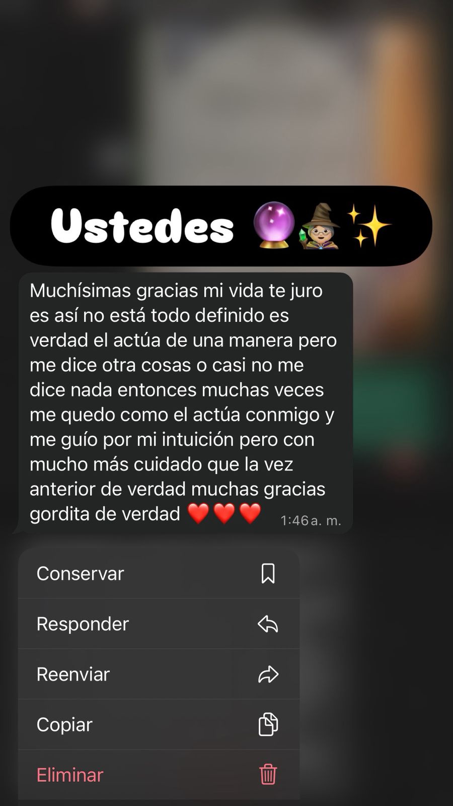 Testimonio